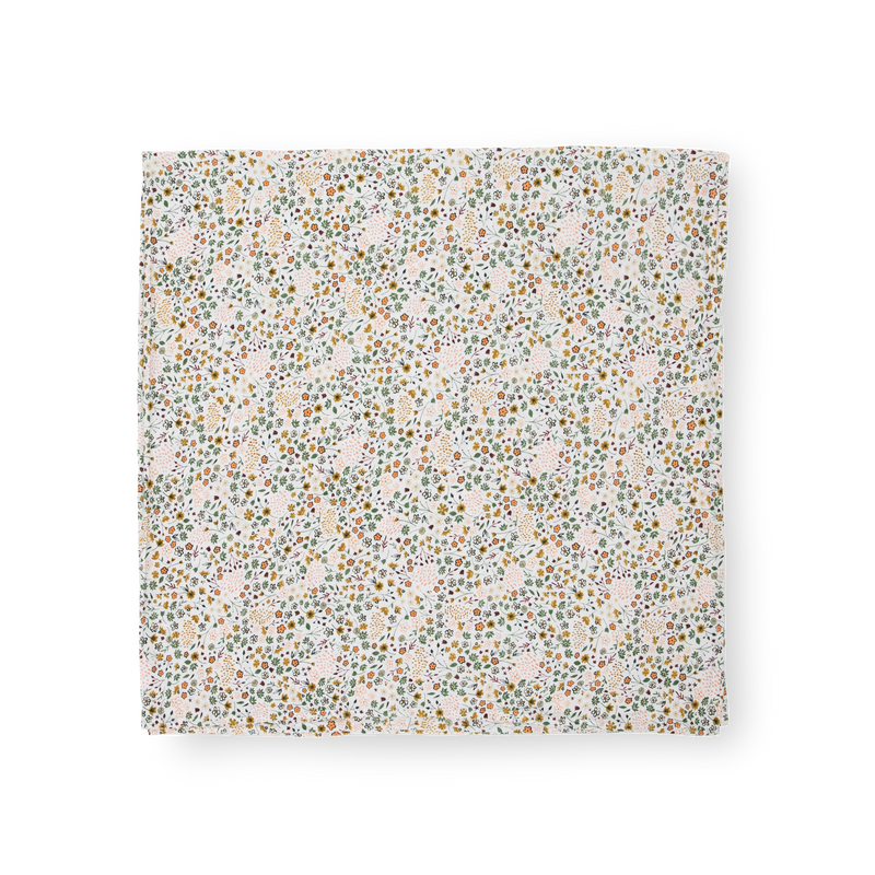 Stretch Knit Swaddle Blanket - Pressed Petals