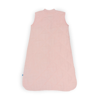 Cotton Muslin Quilted Sleep Bag - Light Pink