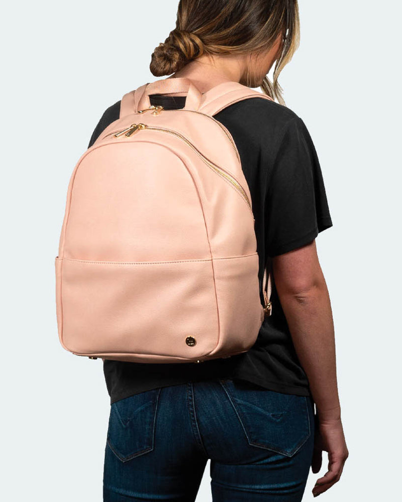 Skyline Backpack Blush - Gold Hardware