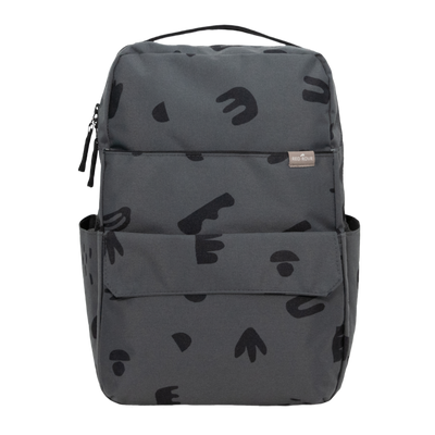Roo Backpack - Charcoal Doodle