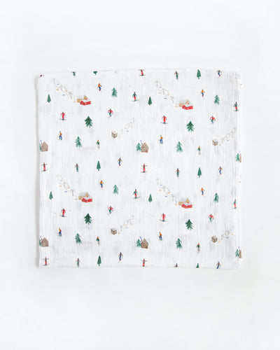 Cotton Muslin Swaddle 2 Pack Set - Powder Party