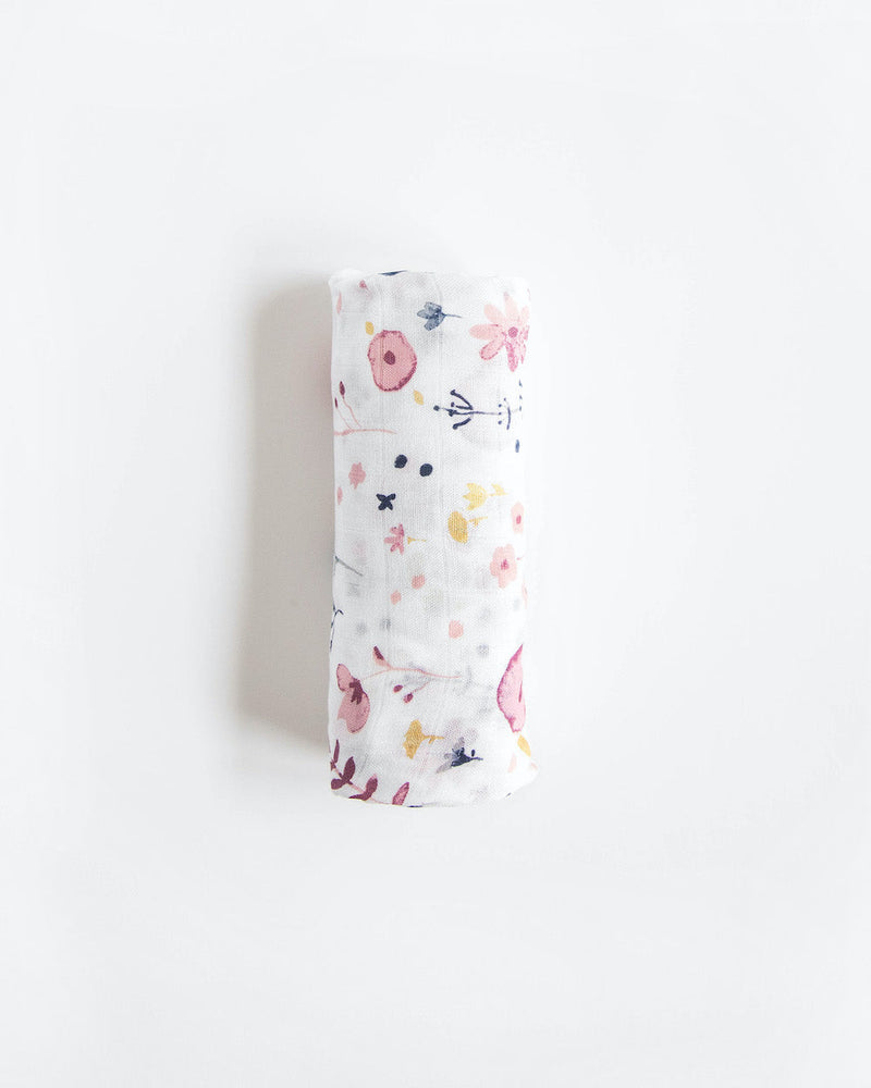 Deluxe Muslin Swaddle Blanket - Fairy Garden
