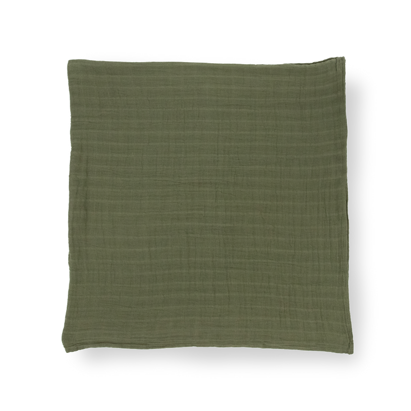 Cotton Muslin Swaddle Blanket 3 Pack - Fern 2