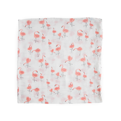 Deluxe Muslin Swaddle Blanket 2 Pack - Pink Ladies