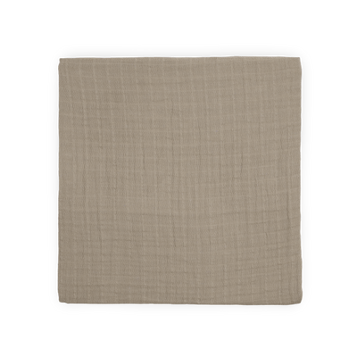 Organic Cotton Muslin Swaddle Blanket - Driftwood