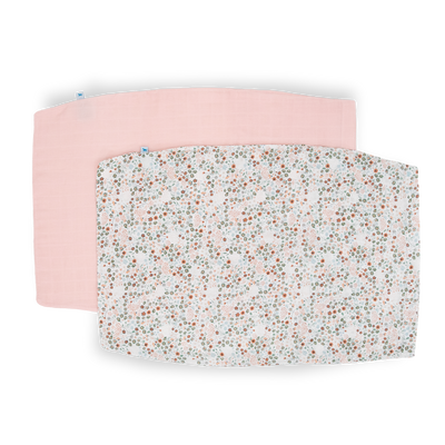Cotton Muslin Pillowcase 2 Pack - Petal Press
