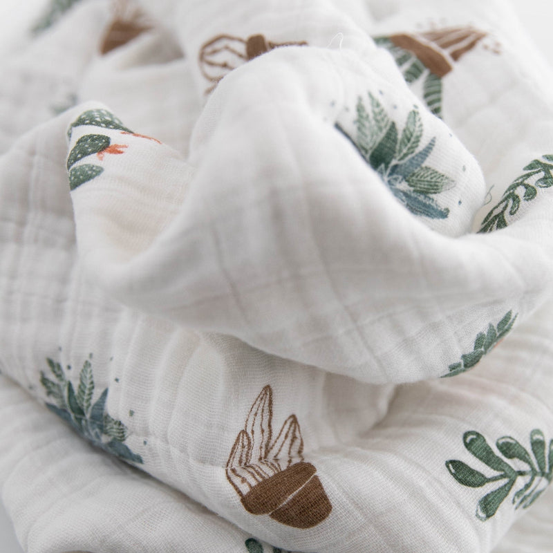 Cotton Muslin Baby Quilt - Prickle Pots